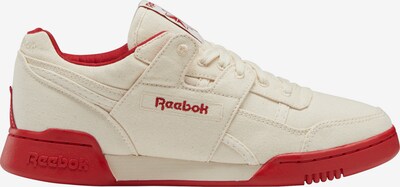Reebok Sport Sneaker in beige / rot, Produktansicht
