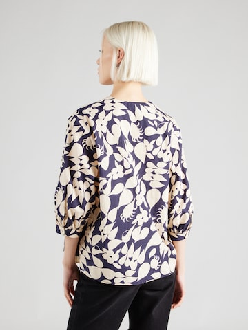 SEIDENSTICKER - Blusa 'Schwarze Rose' en azul