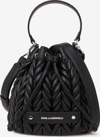 Karl LagerfeldRučna torbica - crna boja: prednji dio