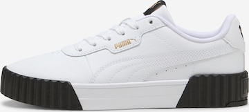 Baskets basses 'Carina 3.0' PUMA en blanc : devant