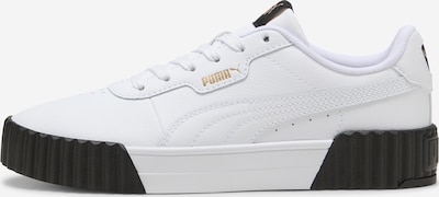 PUMA Baskets basses 'Carina 3.0' en gris clair / noir / blanc, Vue avec produit