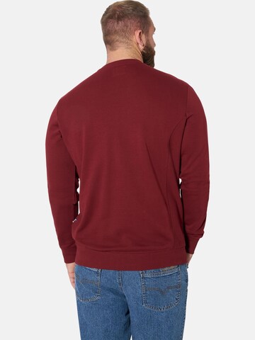 Jan Vanderstorm Sweatshirt 'Tjalve' in Red