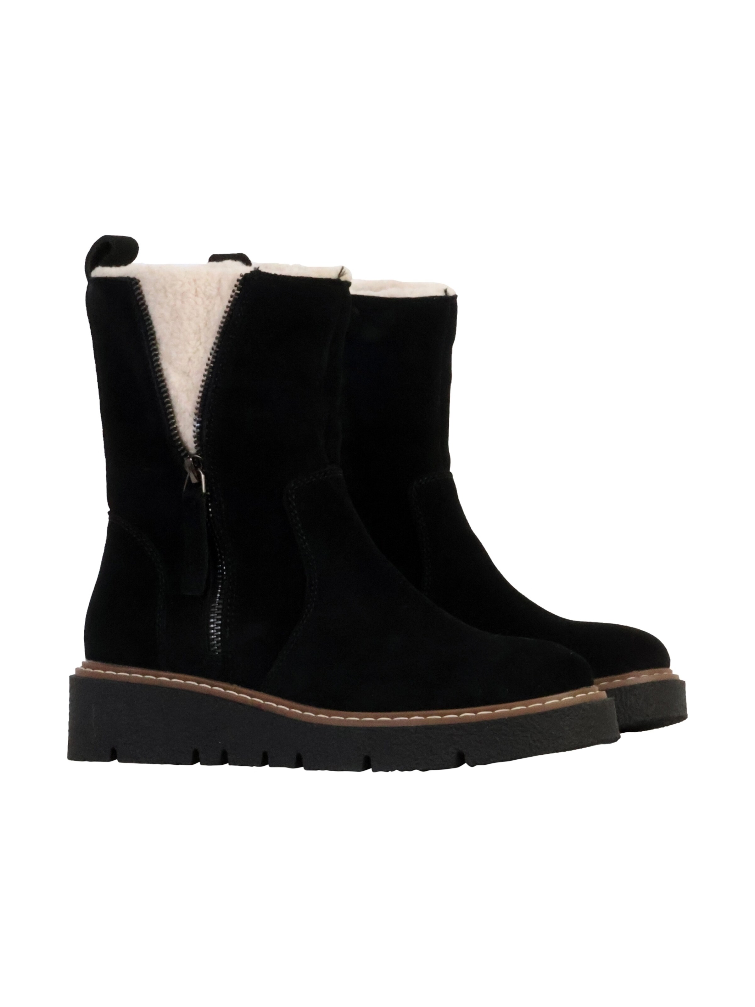 The Divine Factory Ankle Boots 'Alénoa-Lederstiefeletten'‌‌‌‌ in Schwarz
