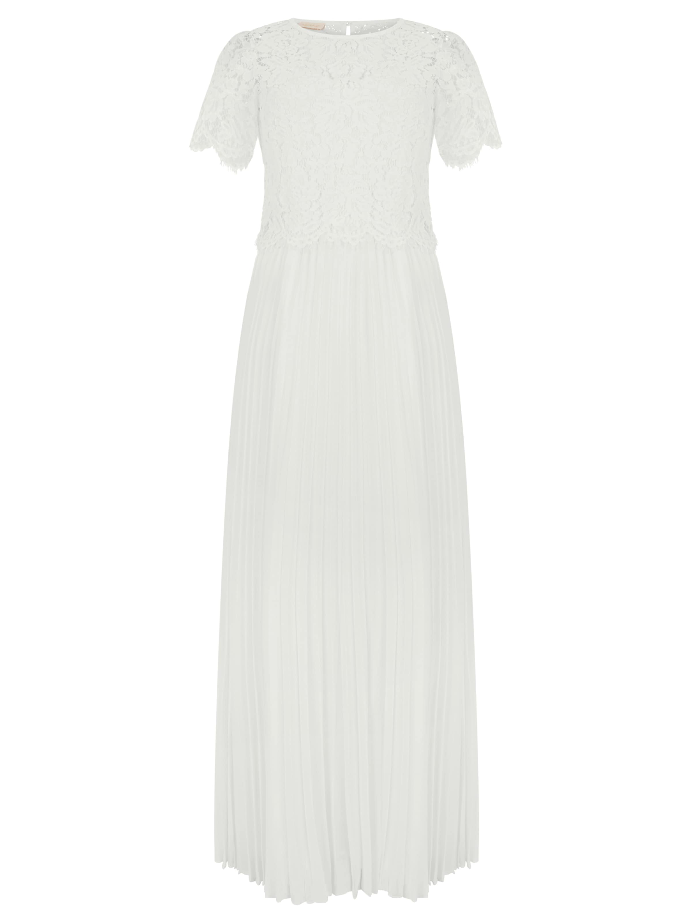 APART Evening Dress in Beige: front