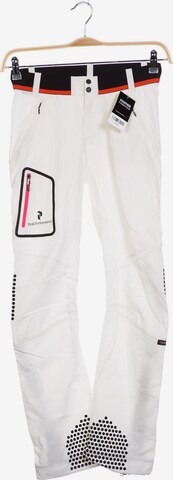 PEAK PERFORMANCE Pants in S in White: front
