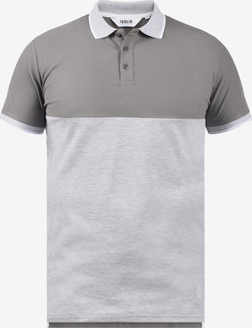 !Solid Poloshirt 'Corbin' in Grau: predná strana