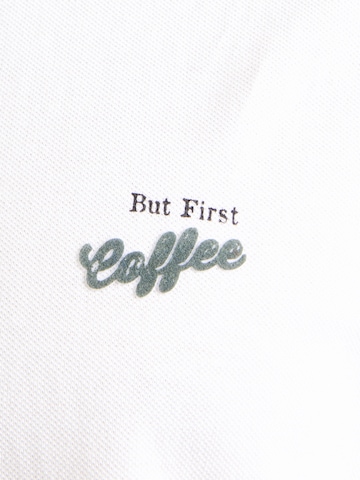 Tricou 'BHKEYON' de la BLEND pe alb