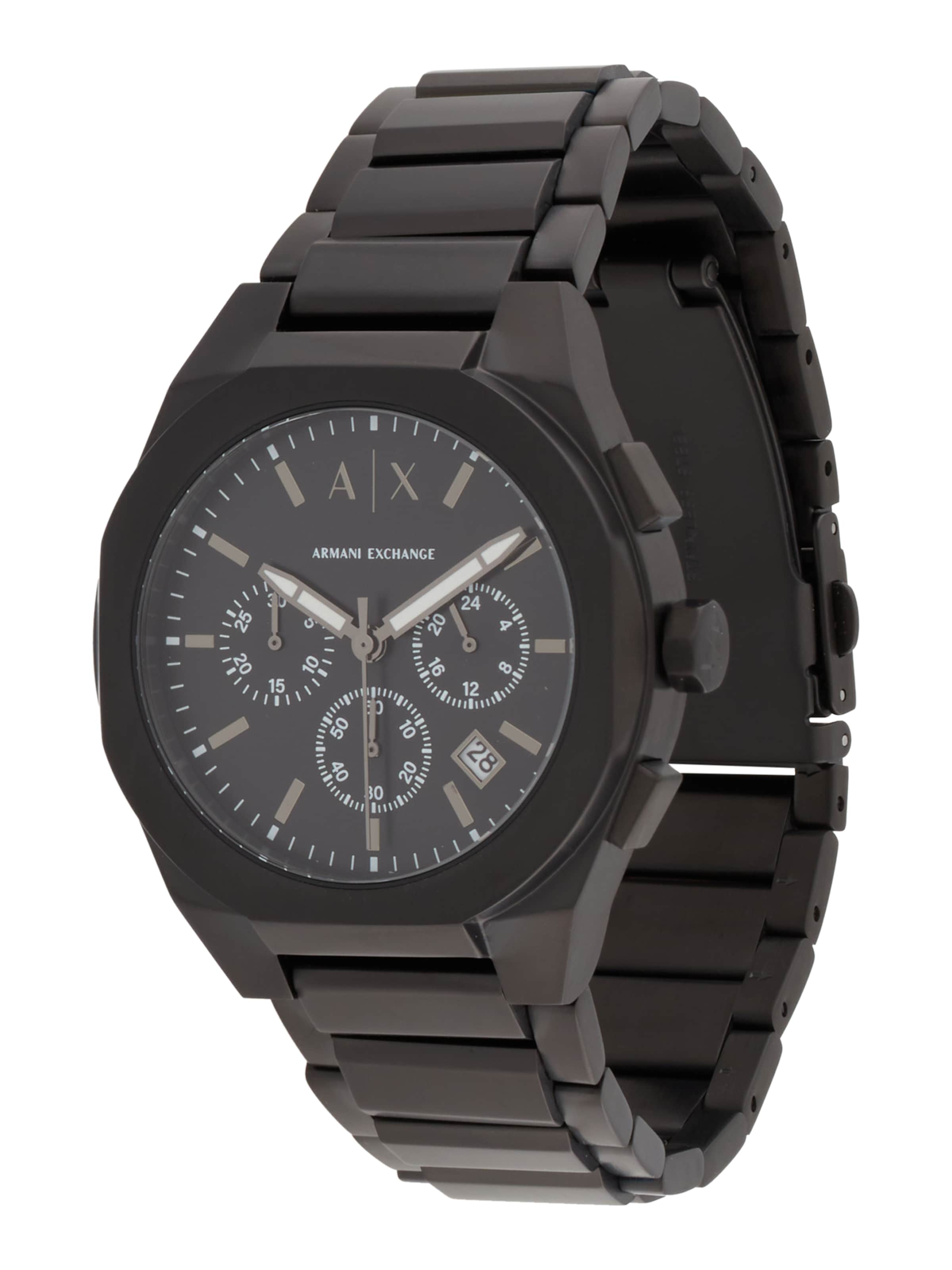 ARMANI EXCHANGE Analog watch in Black: front