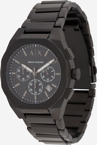 ARMANI EXCHANGE Аналоговые часы в Черный: спереди