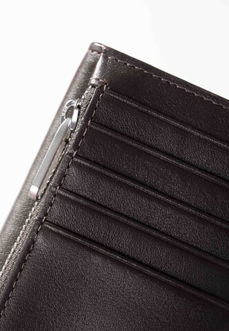 BREE Portemonnee 'The Icons Ladytop' in Bruin