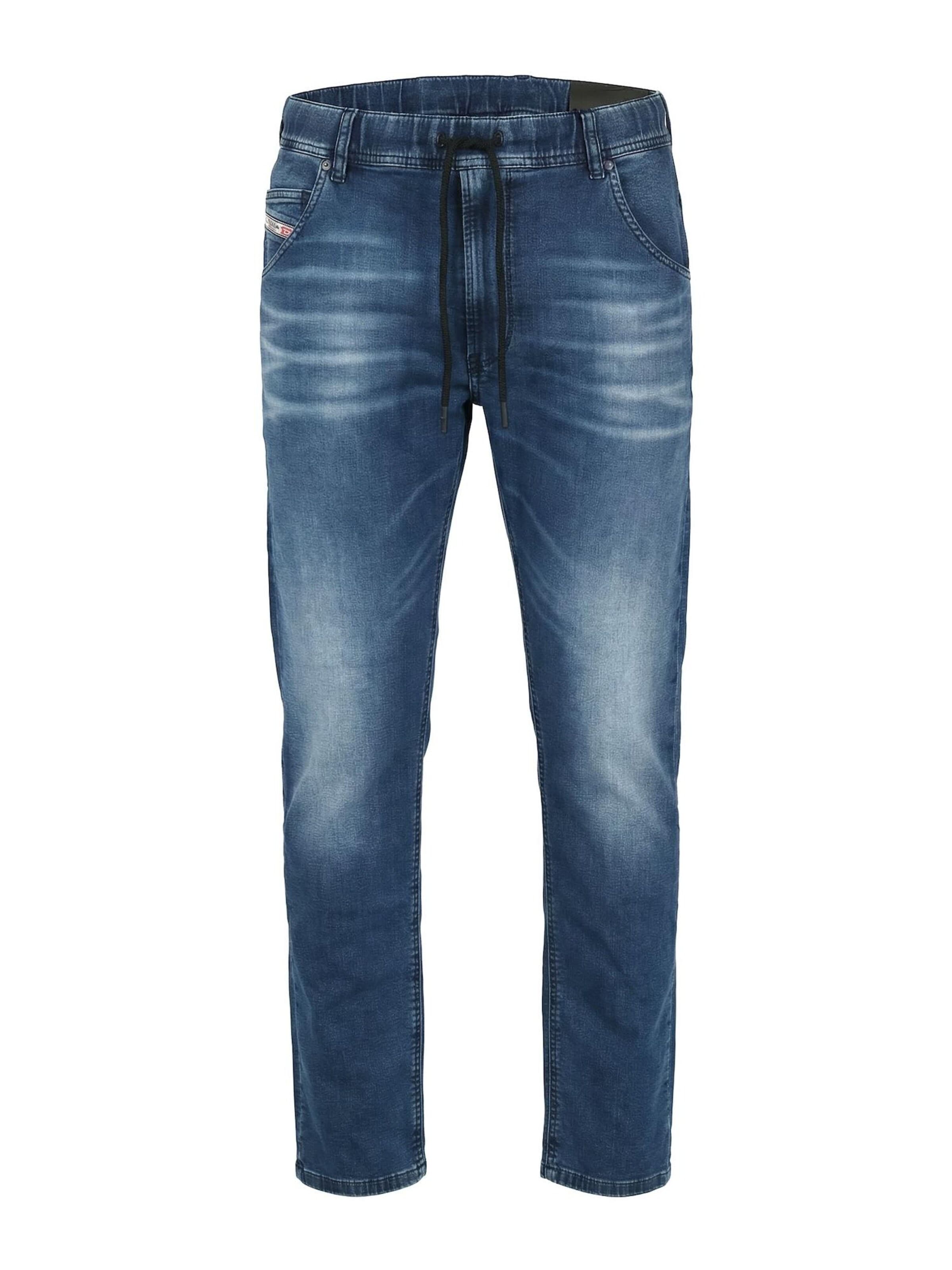 Jean '2030 D-KROOLEY JOGGJEANS Superstretch & Supersoft' DIESEL en bleu : devant