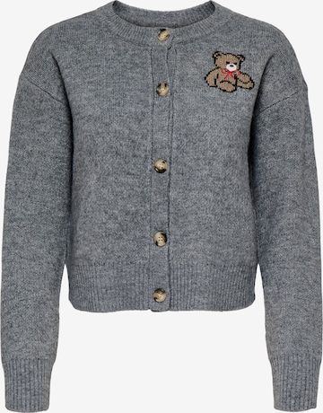 ONLYKardigan - siva boja: prednji dio