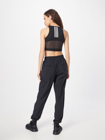 juoda ADIDAS SPORTSWEAR Siaurėjantis Sportinės kelnės 'Formal'