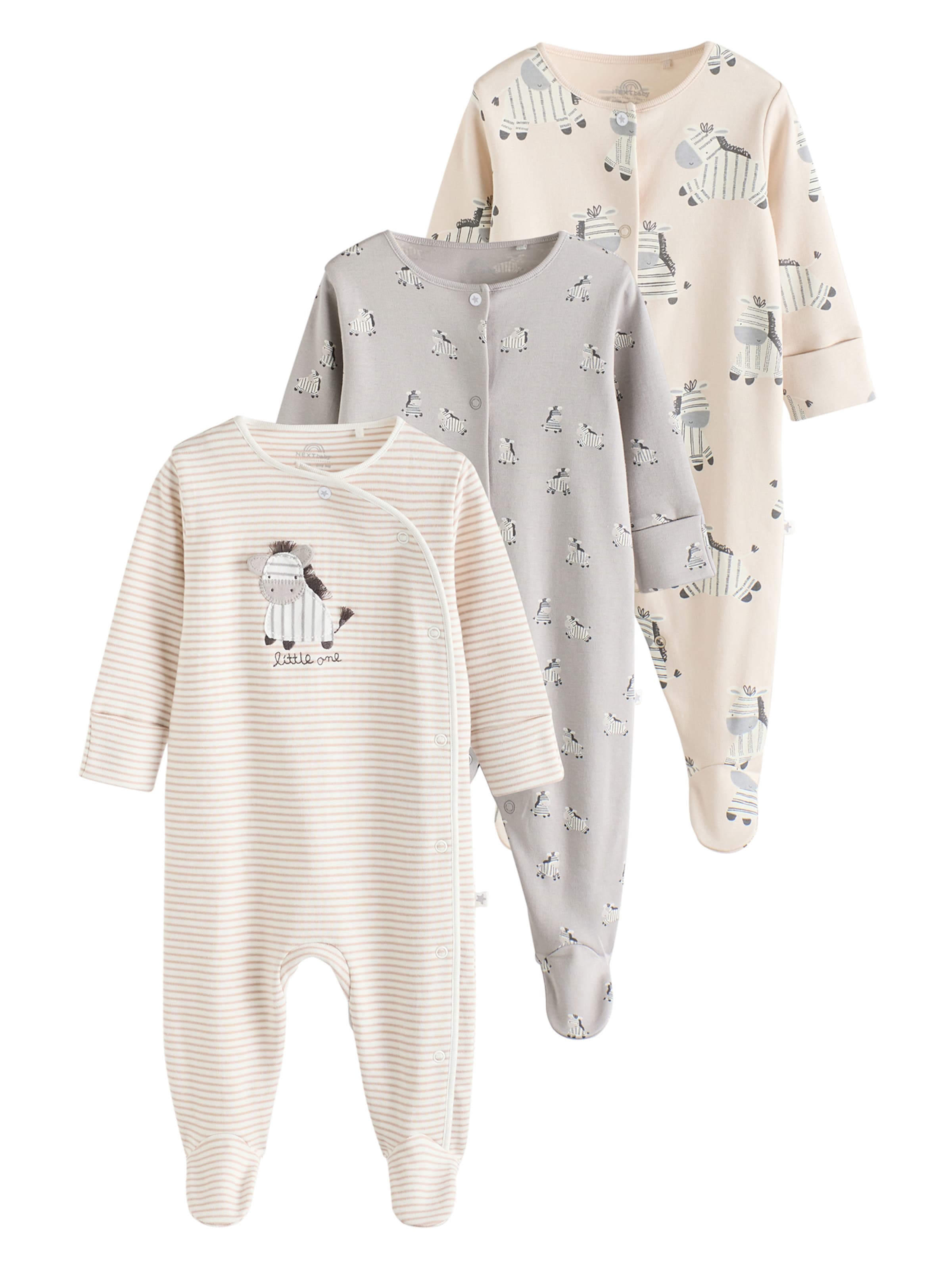 Next Sparkdräkt/body i beige: framsida