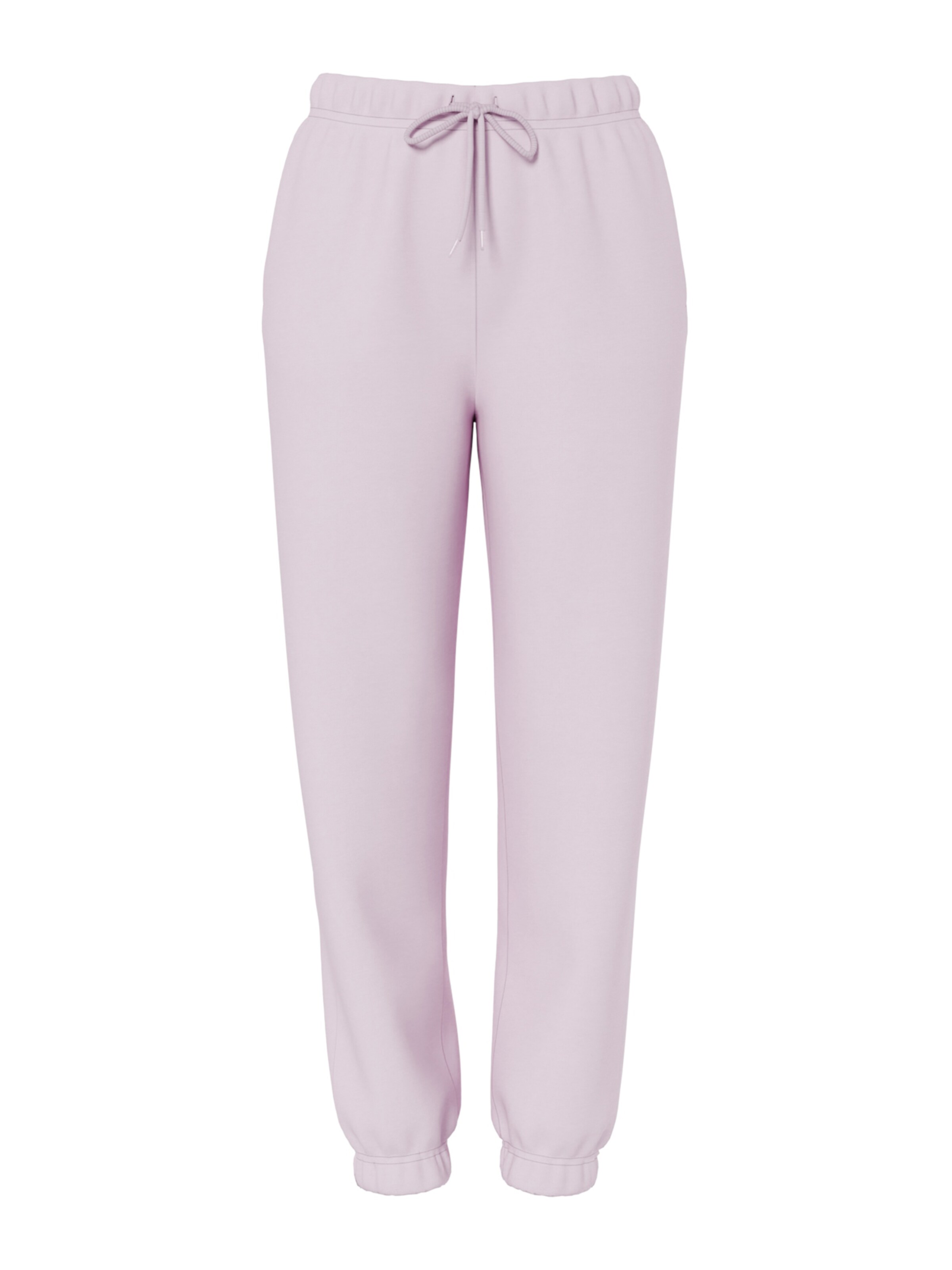 PIECES Tapered Trousers 'PCCHILLI' in Purple: front