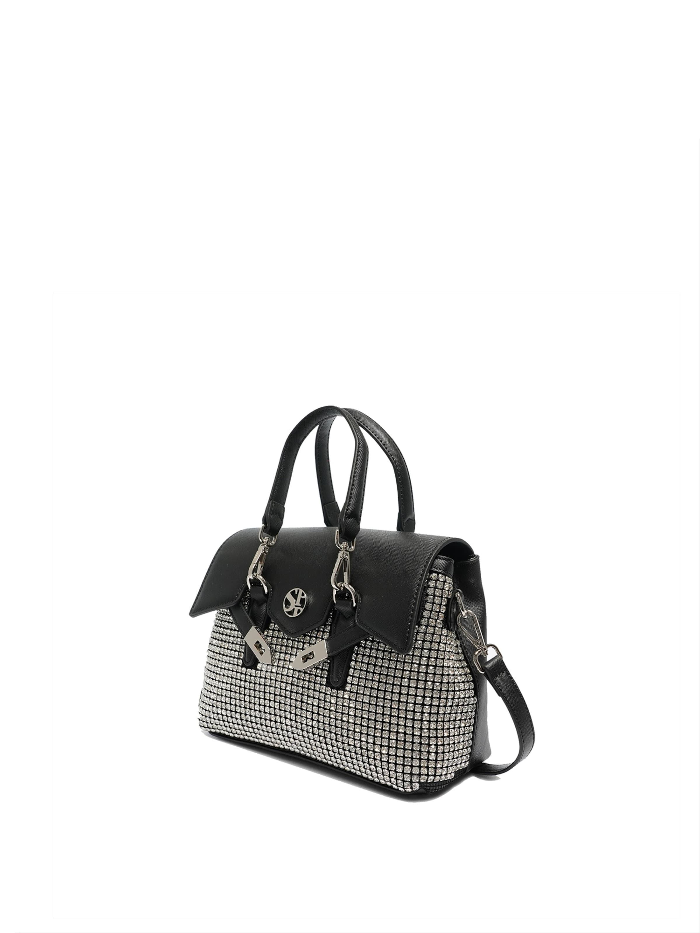 Secret Pon Pon Handbag 'Celestine' in Black: front