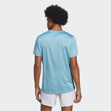 T-Shirt fonctionnel 'Own the Run' ADIDAS SPORTSWEAR en bleu