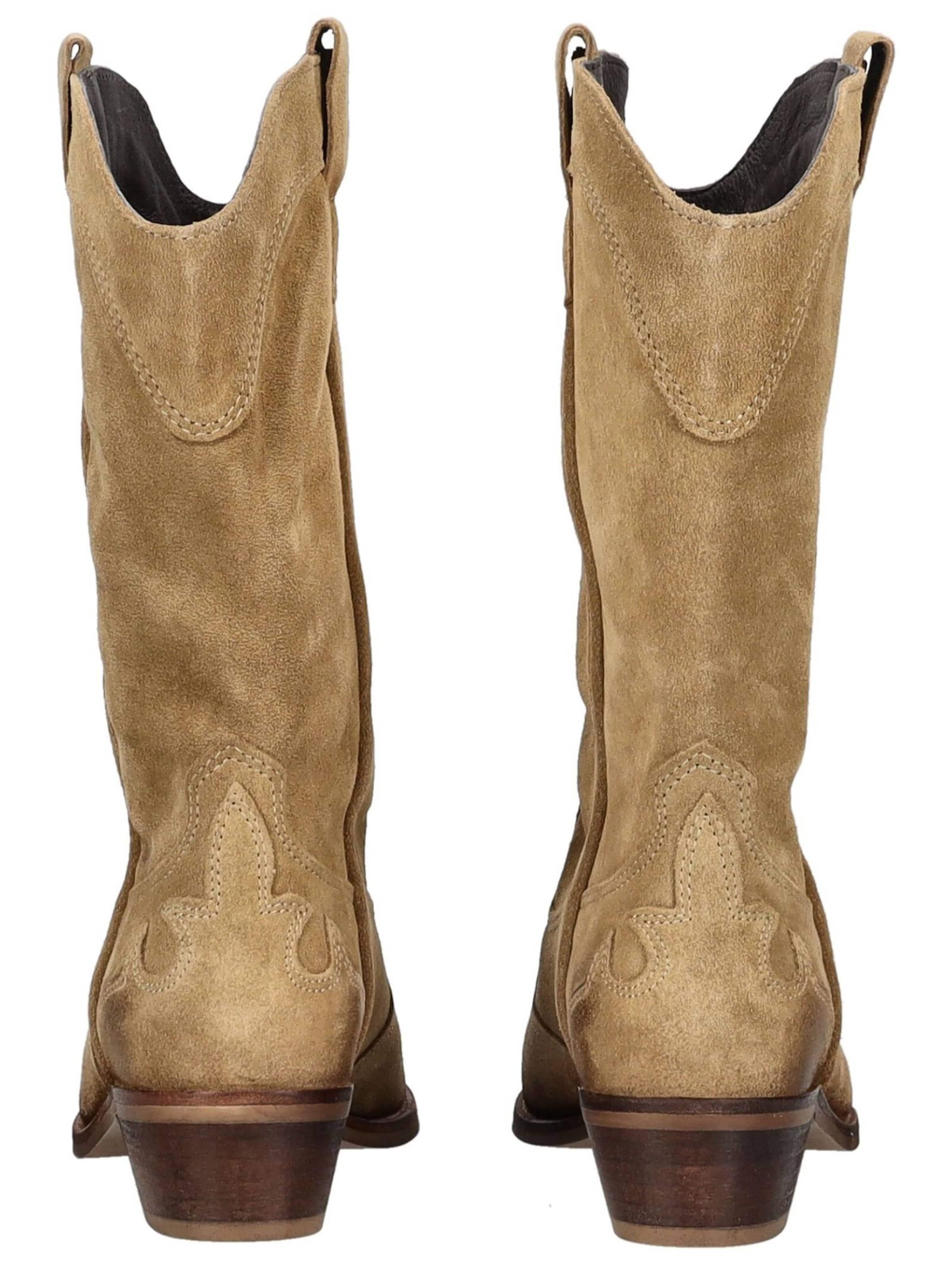 FELMINI Cowboylaarzen in Beige