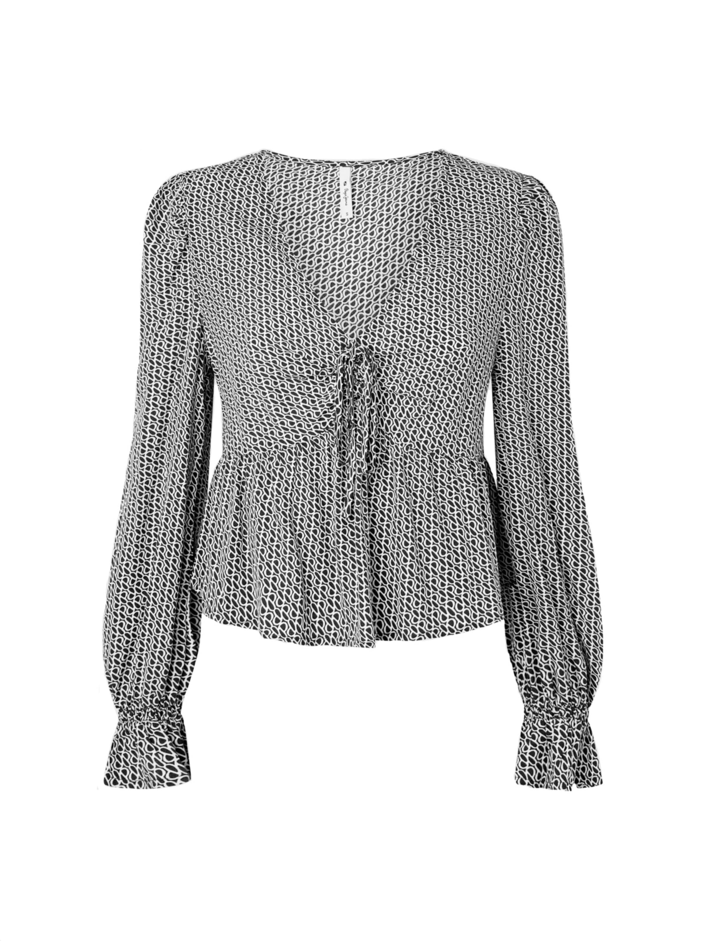 Pepe Jeans Bluse 'Aretha' i sort: forside