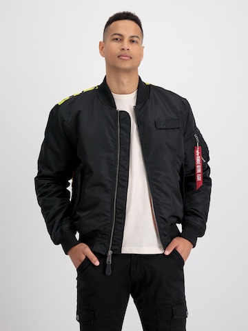 ALPHA INDUSTRIES Tussenjas 'MA-1 VF Fighter Squadron' in Zwart: voorkant