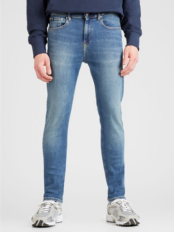 Calvin Klein Jeans Skinny Jeans 'SKINNY' in Blau: Vorderseite