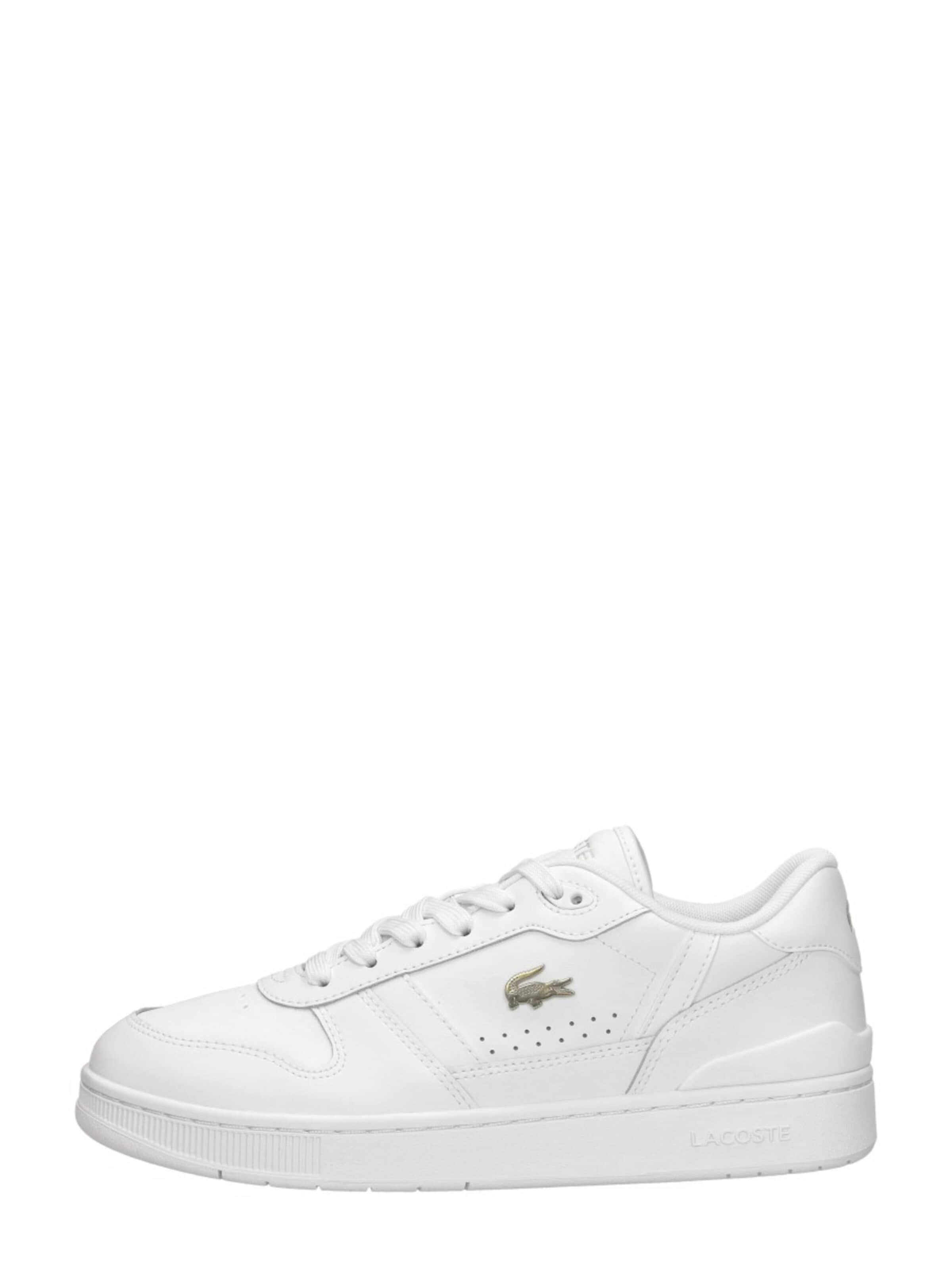 LACOSTE Sneaker low 'T-Clip'‌‌‌‌‌ in Weiß: Vorderseite