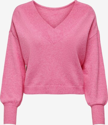 Pullover 'Ibi' di ONLY in rosa: frontale