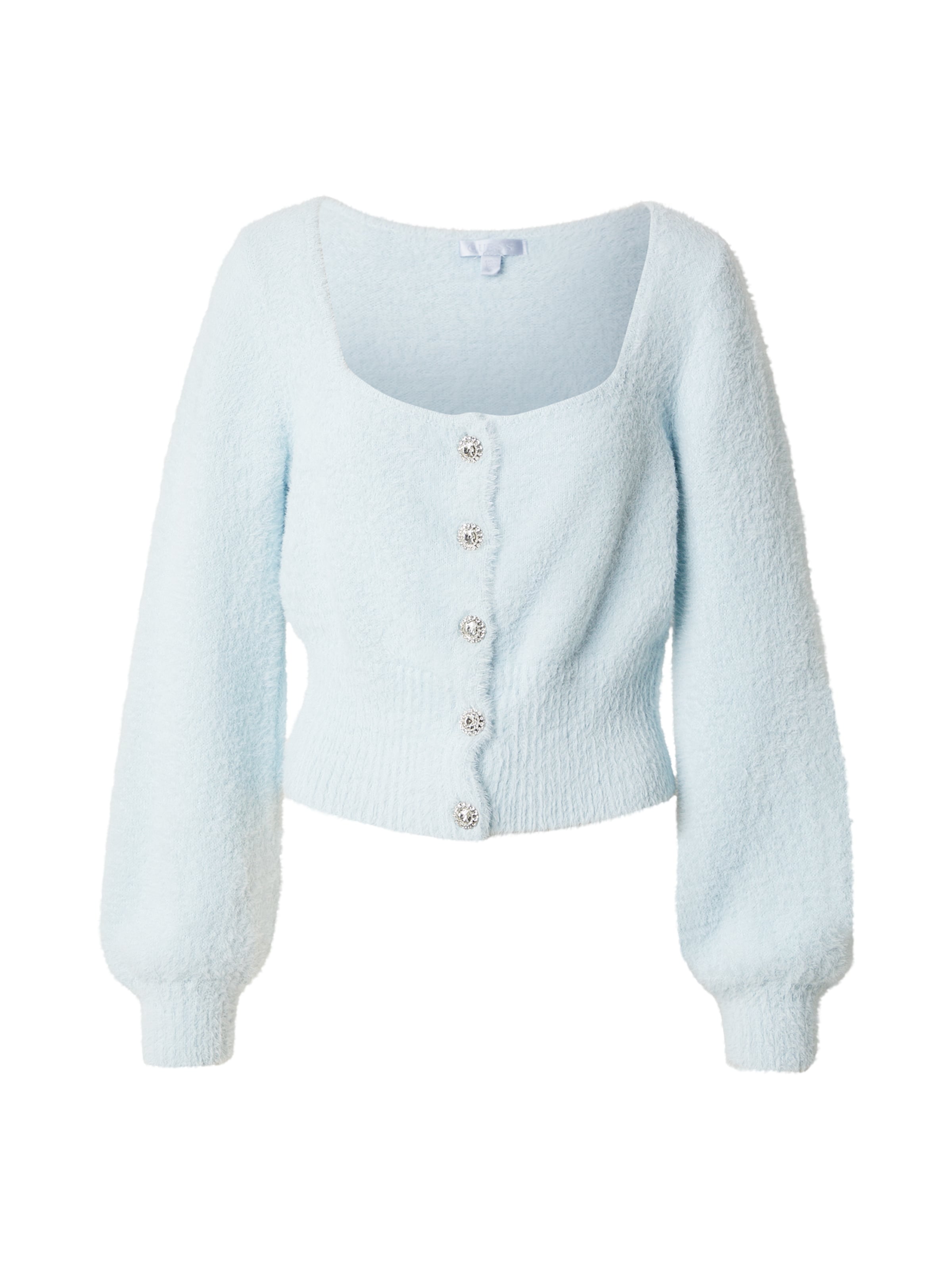 GUESSKardigan 'MYKO' - plava boja: prednji dio