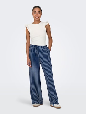 JDY Loosefit Broek 'JDYPower' in Blauw