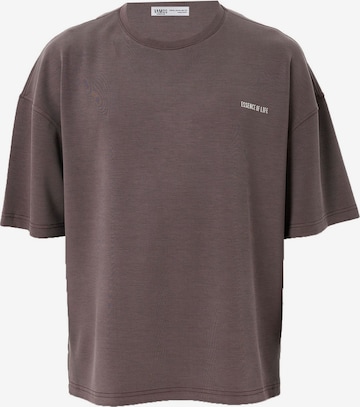 ruda VAMOS CLO Marškinėliai 'Japanese Iris': priekis