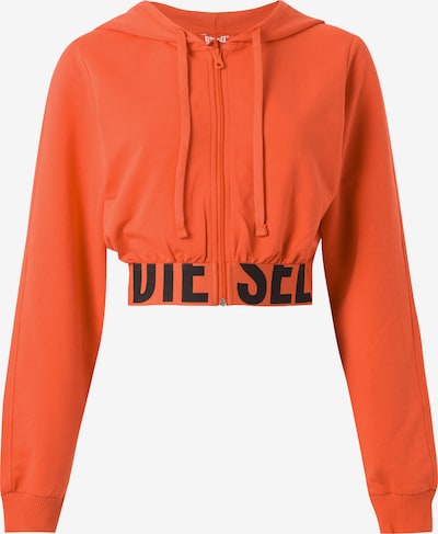 DIESEL Collegetakki 'NIKA' koossa XS värissä oranssinpunainen / musta, Tuotenäkymä