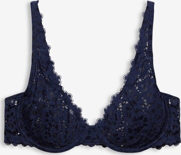 ESPRIT Push-up Bra in Blue: front