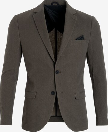 WORMLAND Business Blazer 'Jeremy Soft' in Brown: front