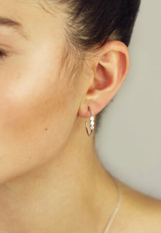 Nana Kay Earrings 'Modern Aztec' in Silver