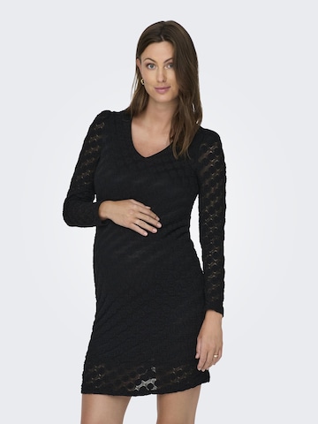 Only Maternity Dress 'RIE' in Black: front