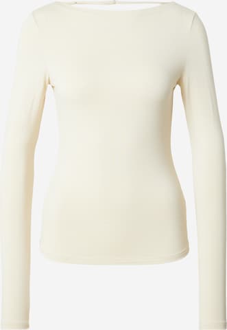 WEEKDAY Тениска 'Saint' в бежово: отпред