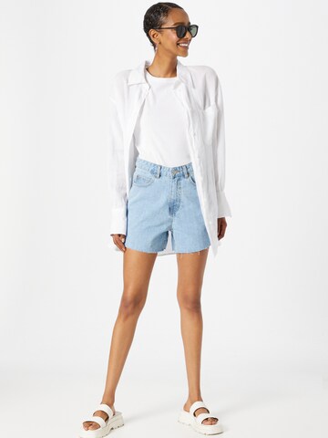 Dr. Denim Regular Shorts 'Nora' in Blau