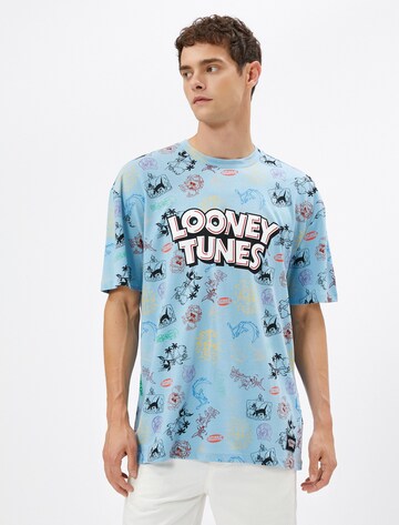 Koton T-Shirt in Blau: Vorderseite