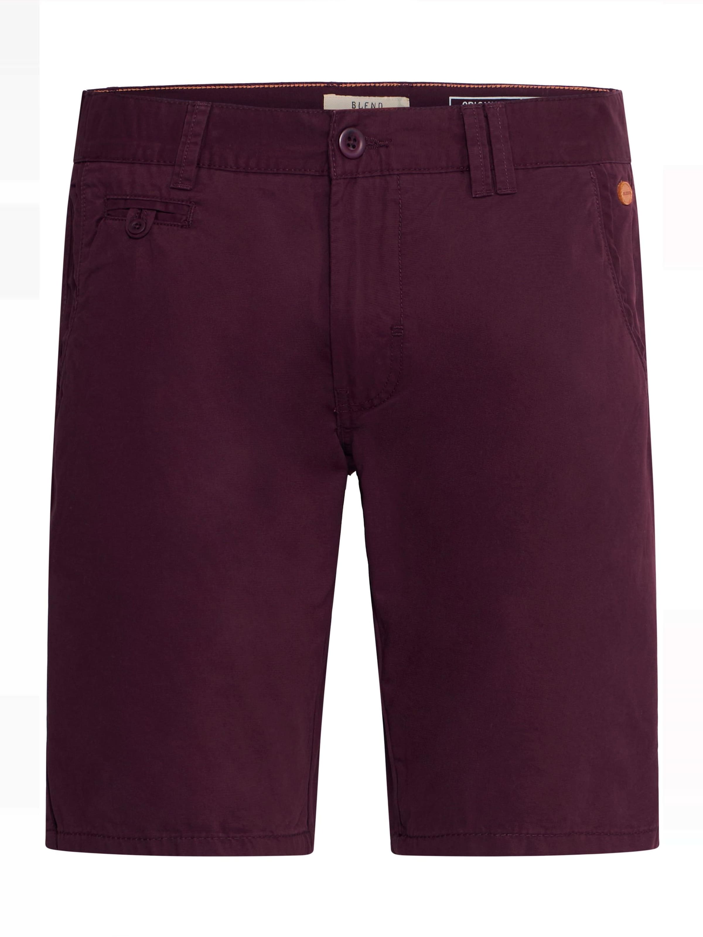 BLEND Chino Pants 'Sasuke' in Red: front