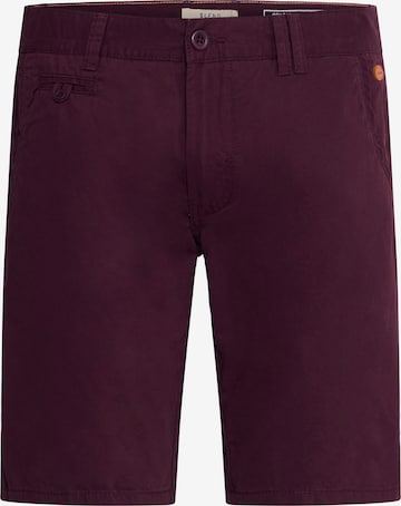 BLEND - Pantalón chino 'Sasuke' en rojo: frente