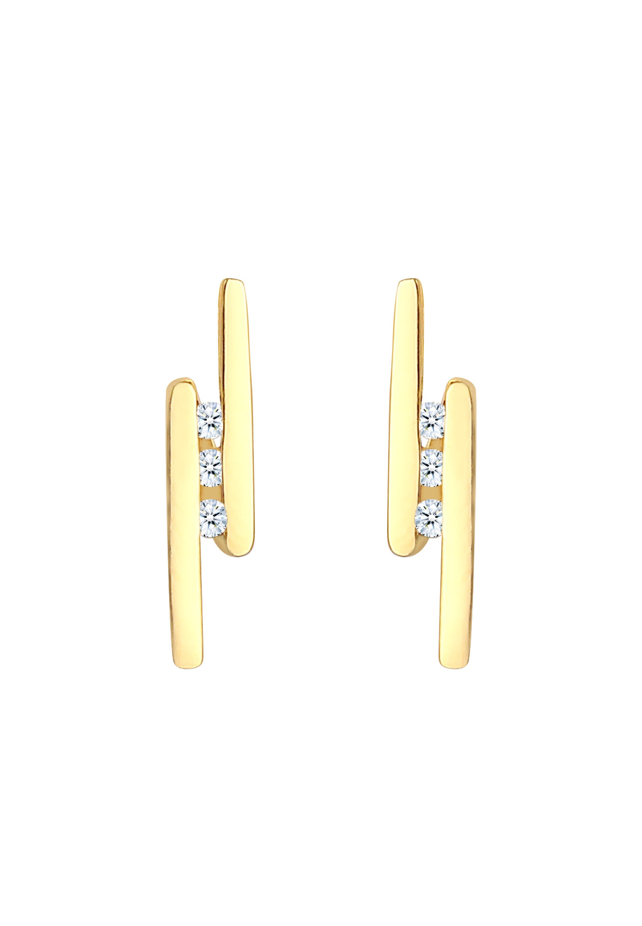 Frauen Schmuck Elli DIAMONDS Ohrringe Geo in Gold - TM02591