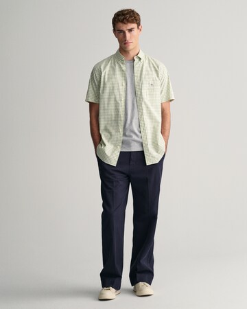 GANT Regular fit Button Up Shirt in Green