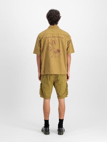 ALPHA INDUSTRIES Обычный Брюки-карго в Зеленый