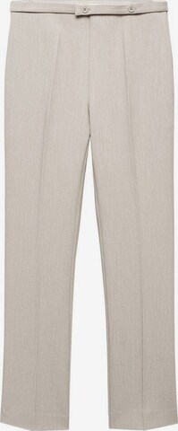 MANGO Pantalon 'Creta' in Beige: voorkant