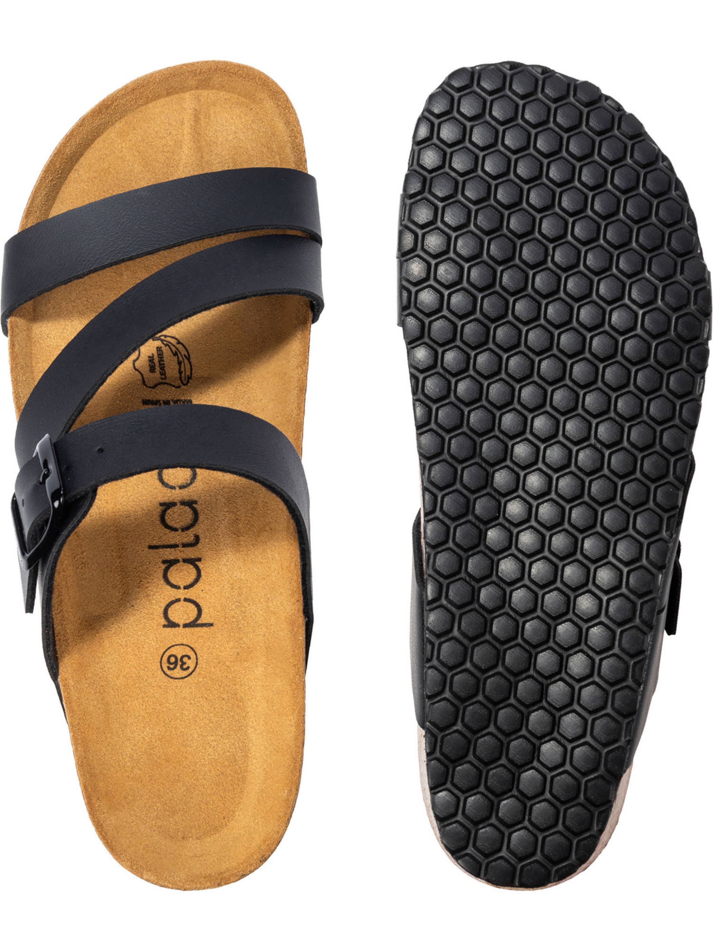 Palado Pantolette 'Chios' in Schwarz