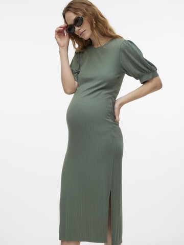 MAMALICIOUS Dress 'RINITY' in Green: front