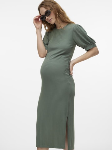 MAMALICIOUS فستان 'RINITY' بلون أخضر: الأمام
