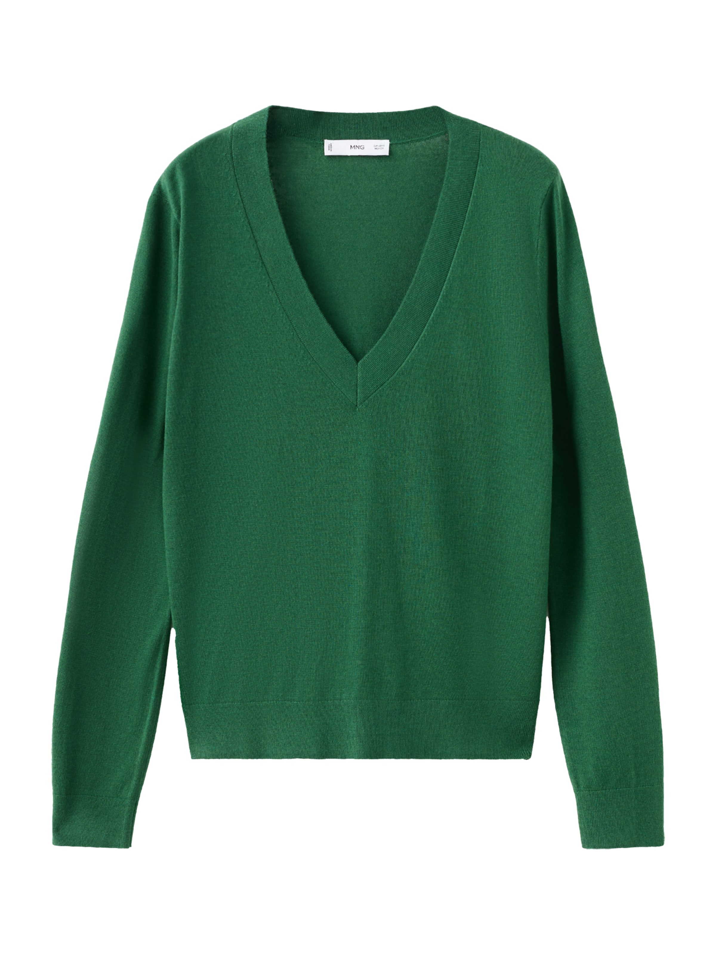 MANGO Trui 'LUCCAV' in de kleur Donkergroen, Productweergave