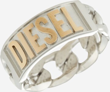 DIESEL Ring in Silber: predná strana