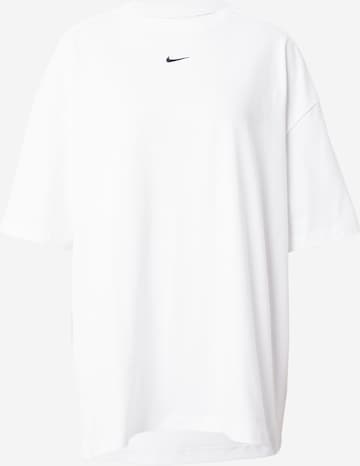 Tricou 'ESSNTL' de la Nike Sportswear pe alb: față